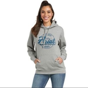 NWT Ariat R.E.A.L logo hoodie large